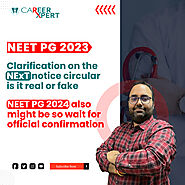 NEET PG 2023 Clarification on reality of NExT implementation in the current year