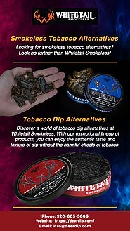 Smokeless tobacco alternatives