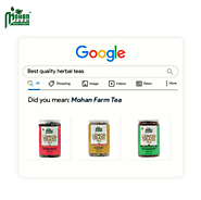 Experience the true essence of tea with Mohan farm's pure and unadulterated herbal🌿 blends