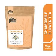 Buy Herbal Chamomile Flower Tea Online in India, (25gm) – Mohan Farm