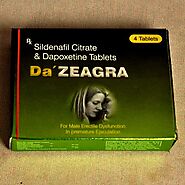 DA ZEAGRA 50 mg - DA ZEAGRA 30 mg - Buy Dapoxetine and Sildenafil Tablets