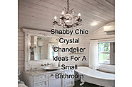 8518700 gorgeous shabby chic crystal chandelier ideas for a bathroom reviews 185px
