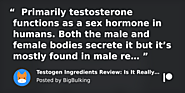 TestoGen Ingredients Review: Does It Work?