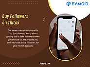 Buy Followers On TikTok