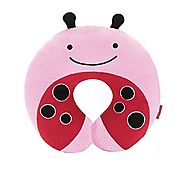 Collager Animal Shaped Neck Pillow Baby Pillow (Pink Ladybug)