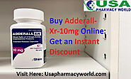 Adderall XR 10mg: Buy Online with Overnight Delivery - Usa Pharmacy Store