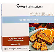 Fudge Graham High Protein Bar | Weight Loss Systems | Nashua Nutrition