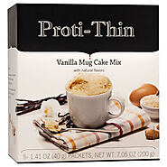 Delicious Keto Vanilla Mug Cake | Proti-Thin | Nashua Nutrition
