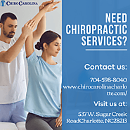 Best chiropractic services in Charlote discuss wellness