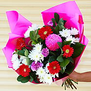 Pinky flower Mix Bouquet