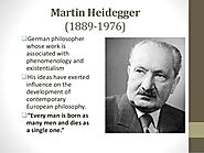 MARTIN HEIDEGGER