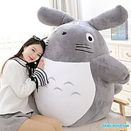 SUPER BIG Totoro Plush Stuffed Animal Soft 47-71inch (Biggest) | Studio Ghibli Merch Store