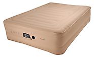 SimplySleeper Thermal Regulating Premium Raised 18" Ultra Tough Inflatable Mattress - Air Bed w/ Built-in Fully Autom...