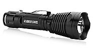 Supernova Guardian 1300TL Professional Series Ultra Bright Tactical LED Flashlight with Rechargeable Lithium Battery ...