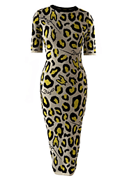 Leopard Summer Knit Dress – Gert-Johan Coetzee