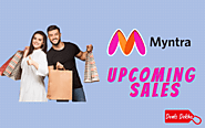 Myntra Upcoming Sales, List of Latest Sales and Today Live Offers