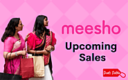 Meesho Upcoming Sale, Check Updated Meesho Sale Today Offers & Next Sale list