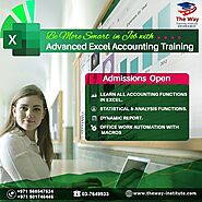 Microsoft Advanced Excel Training in Sharjah and Al Ain