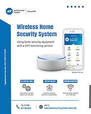 Our Wireless Home Security Systems Help Secure Your Home