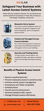 Safeguard Your Business with Latest Access Control Systems