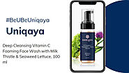 Shop Deep Cleansing Vitamin C Foaming Face Wash Online - UNIQAYA LIFESTYLE