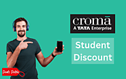 Avail Student Discount at Croma (Shop Laptop, Electronics with OFFERS) - Deals Dekho