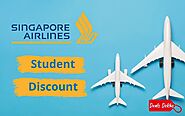 Singapore Airlines Student Discount, Save Upto 45% on Flight