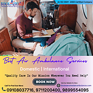 Book Aeromed Air Ambulance Service In Patna - Quickly Move With It!