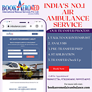 Book Aeromed Air Ambulance Service In Ranchi - Medical Care Onboard