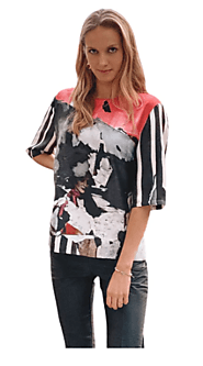 Buy Silk Printed Tessa Blouse Online