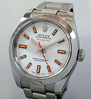 Rolex Milgauss 116400 “Rare White Dial” Warranty Card Dated 2010