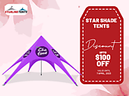 30+ varieties of Star Shade Tents At Mind Blowing Prices