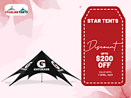 Best prices on Star Tents this season
