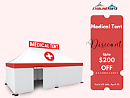 Spacious and value for money medical tent in USA