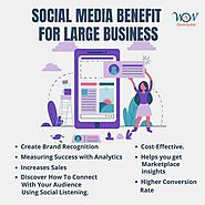 Social Media Benefits for Large and Small Business