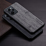 Case For Poco X5 Pro Coque Bamboo Wood Pattern