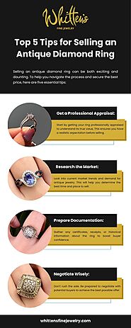 Top 5 Tips for Selling an Antique Diamond Ring