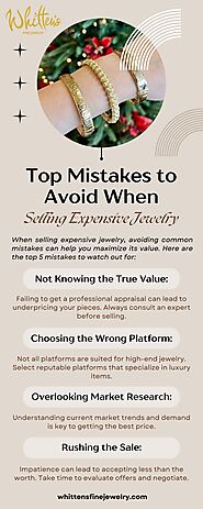 Top Mistakes to Avoid When Selling Expensive Jewelry