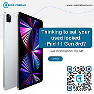 Sell Your Used Locked Apple iPad Pro 11 Gen 3 Online