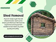 Shed Removal Sacramento