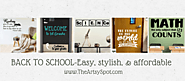 Classroom wall decals, School wall decals, School wall decor, Classroom Decor – The Artsy Spot