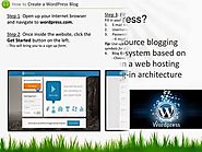 How to Create a Wordpress Blog
