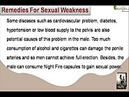 Herbal Remedies For Sexual Weakness Problem In Men To Improve Lovemaking