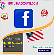 Buy USA Facebook Accounts - 100% USA Account