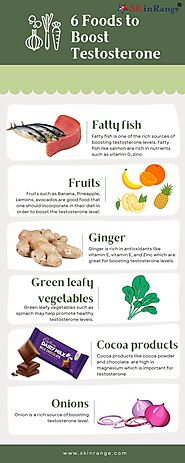 6 Foods to boost testosterone