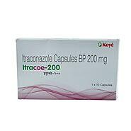 ITRACOE 200MG CAPSULE 10'S Price, Uses, Side Effects, Composition - Apollo Pharmacy