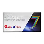 Buy Gemcal Plus Capsule (10 Cap) Online at Best price in India | Flipkart Health+