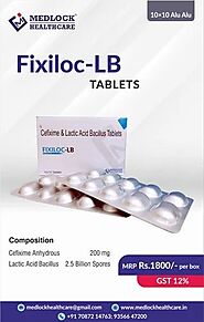 Pharmaceutical Tablets - Cefixime And Lactic Acid Bacillus Tablets Wholesale Trader from Panchkula