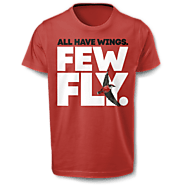 All Have Wings. Few Fly. | Cool Inspirational T-shirt