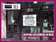 Plaza Cleaners helps out customers at the greatest time of need